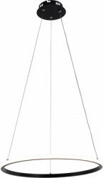 OPTONICA modern LED függőlámpa CCT 30W fekete szabályozható + távirányító 19002 (19002) - optonica