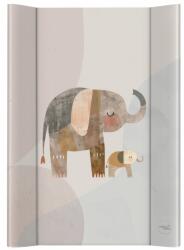 Ceba Baby pelenkázó lap puha 2 oldalú 50x70cm basic elefánt