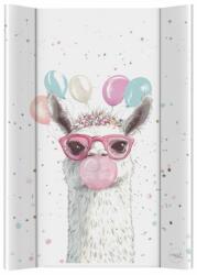 Ceba Baby pelenkázó lap puha 2 oldalú 50x70cm basic crazy lama