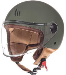 MT Helmets Street Military Matt Cască Moto Jet ECE 22.05 950gr MTH000KRA200 (MTH000KRA200)