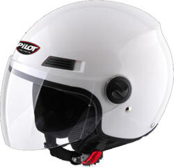 Pilot Fazer Alb Cască Moto Jet ECE 22.05 900gr PIL000KRA06 (PIL000KRA06)