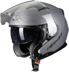 Pilot Hermes SV Titan Mat Cască Moto Jet ECE 22.06 1400gr cu Sunvisor PIL000KRA93 (PIL000KRA93)