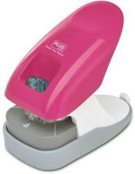 PLUS Corporation asztali kapocsmentes pink tüző- és lyukasztógép (31262) - officedepot