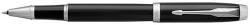 Parker Royal 1931658 IM ezüst klipszes fekete rollertoll 7060247001 (7060247001)
