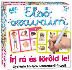 Dohány Írj rá és töröld le fejlesztő kártyák - Első szavaim (D646-04)
