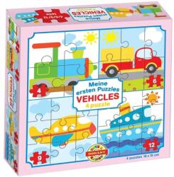 Dohány Járművek 4 az 1-ben puzzle (D500-060)