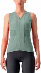 Castelli Anima 4 Sleeveless Tank Top Defender Green/Persian Red L (4523043-346-L)