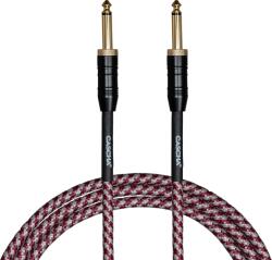 Cascha Professional Line Guitar Cable Tweed Red 9 m Директен - Директен Инструментален кабел (CCP-G2SRD9)