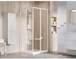 RAVAK Supernova SRV2+SRV2 90x90 195 S zuhanykabin fehér+transparent 14V701O2Z1S (14V701O2Z1S) - szaniteresklimacenter