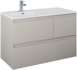 Elita Split szekrény 100x45.8x63.5 cm mosdókagyló alá akasztható bézs RE011006157020