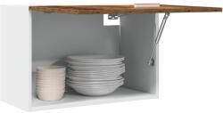 vidaXL Lyon antik fa színű szerelt fa függőszekrény 60 x 31 x 40 cm (856116)