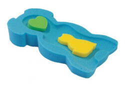 BADUM Szivacs babatartó kádba - Midi - Kék - pindurka