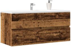 vidaXL antik fa színű szerelt fa mosdószekrény 100 x 38, 5 x 45 cm (856252)