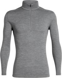 icebreaker M 260 Tech LS Half Zip férfi funkcionális pulóver L / szürke