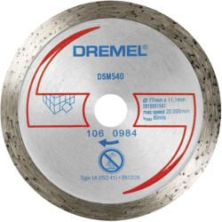 Dremel Gyémánt csempevágó tárcsa 2615S540JB (2615S540JB)