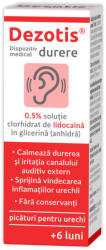 Zdrovit Solutie Auriculara cu Lidocaina 0.5% Dezotis, 7g, Zdrovit