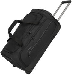 Travelite Crosslite fekete 2 kerekű közepes gurulós utazótáska 69cm (92902-01)