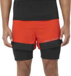 Salomon CROSS 2IN1 SHORTS M Rövidnadrág lc2263700 Méret L