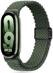 Xiaomi Smart Band 8 / 9 / NFC okosóra szíj - Tech- Protect Nylonmag - zöld szövet szíj - graffistore