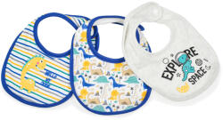 Cangaroo Kay 3 db-os előke újszülött méret - Kék