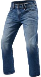 Revit Philly 3 LF Blue Cropped Motorcycle Jeans motociclete (REFPJ055-6332) - motozem - 1 013,10 RON