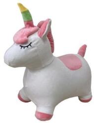 Time Leader Ugráló plüss felülettel, 56 cm - Unikornis (KD307-WHITE) - ejatekok