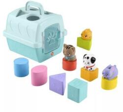 Mattel Fisher-Price: Kis kedvencek foglalkoztató - Állatkás formaválogató (HTW93) - ejatekok