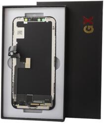 Apple iPhone X, LCD kijelző érintőplexivel, (OEM Soft Oled), fekete