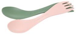 Light My Fire Spork Little 2-pack Bio Farfurii SandyGreen/DustyPink