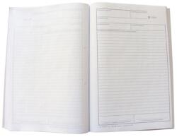  C. 18-72/V A4 25x3lap álló "Ellenőrzési napló" nyomtatvány (C.18-72/V)