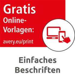 AVERY L6041-20 45, 7x21, 2mm visszaszedhető 960db-os sárga etikett (L6041-20) - tintasziget