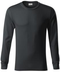 MALFINI Hosszú ujjú póló Resist LS - Ebony gray | S (R059413)