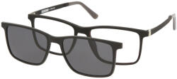Solano Rame ochelari de vedere cu ClipON polarizat pentru Barbati Solano CL 90207B, Plastic, Negru, 54 mm (CL 90207B)