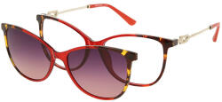 Solano Rame ochelari de vedere cu ClipON polarizat pentru Femei Solano CL 90191D, Plastic, Rosu, 54 mm (CL 90191D) Rama ochelari