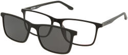 Solano Rame ochelari de vedere cu ClipON polarizat pentru Barbati Solano CL 90213C, Plastic, Negru, 55 mm (CL 90213C)