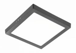 GTV LD-MAN24W-NBP-10 MATIS PLUS LED lámpatest, mélysugárzó, 24W, fekete, 4000K, 2000lm, AC220-240V, felületre szerelhető, IP20, 120° (LD-MAN24W-NBP-10)