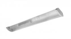 GTV LD-OZE218-00 Lineáris lámpa ZEFIR -LED 218, T8 LED, G13, AC220-240V, 50/60Hz, IP40, ABS/PC, kábelezéssel egyoldali tápegység LED csőhöz, átlátszó diffúzor (LD-OZE218-00)