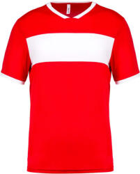 Proact PA4001 KIDS' SHORT SLEEVE JERSEY (pa4001sre/wh-6/8)