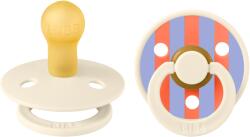 BIBS Studio Pin Colour - krémfehér mix (2 db)