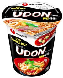 Nongshim Tempura Udon Tésztaleves Pohárban, 62g (Nongshim) (8801043029353 08/05/2025 (24db) 26/06/2025 (12db))