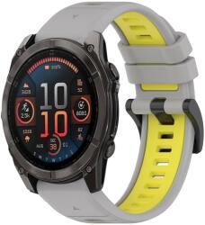 SPORT Cserélhető szilikon szíj Garmin Fenix 8 47mm szürke