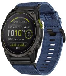  VÁSZON Cserélhető szíj Garmin Enduro 3 kékhez