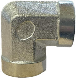  L-idom 1/2" BSP belső/belső fix menettel