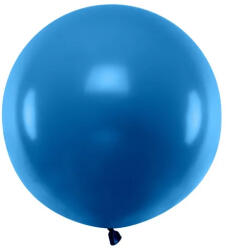 Partydeco Lufi 24" (60cm-es) léggömb, Pasztell Navy Kék (LUFI147816)