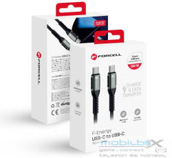 FORCELL F-ENERGY C260 cable Type C to Type C QC4.0 PD 5A 100W Cafule 1, 2 m black
