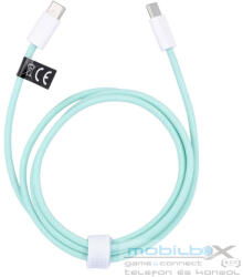 Cable Type C to Type C PD QC3.0 3A 60W C263 1 m green