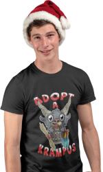 Adopt a Krampus - Karácsonyi Férfi Póló (839455)