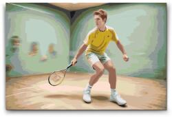  Festés számok szerint - Squash Méret: 40x60cm, Keretezés: Műanyagtáblával