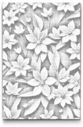  PontPöttyöző - Origami virágok Méret: 40x60cm, Keretezés: Keret nélkül (csak a vászon), Szín: Zöld