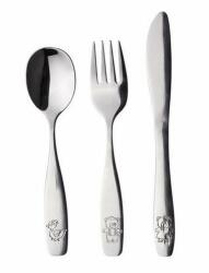 BANQUET Banchet Set de tacâmuri pentru copii ANIMALS, 3buc Tacam
